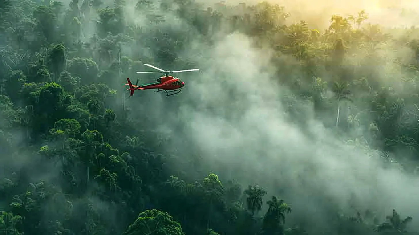 Sky Over the Jungle: Helicopter Tours Above the Canopy