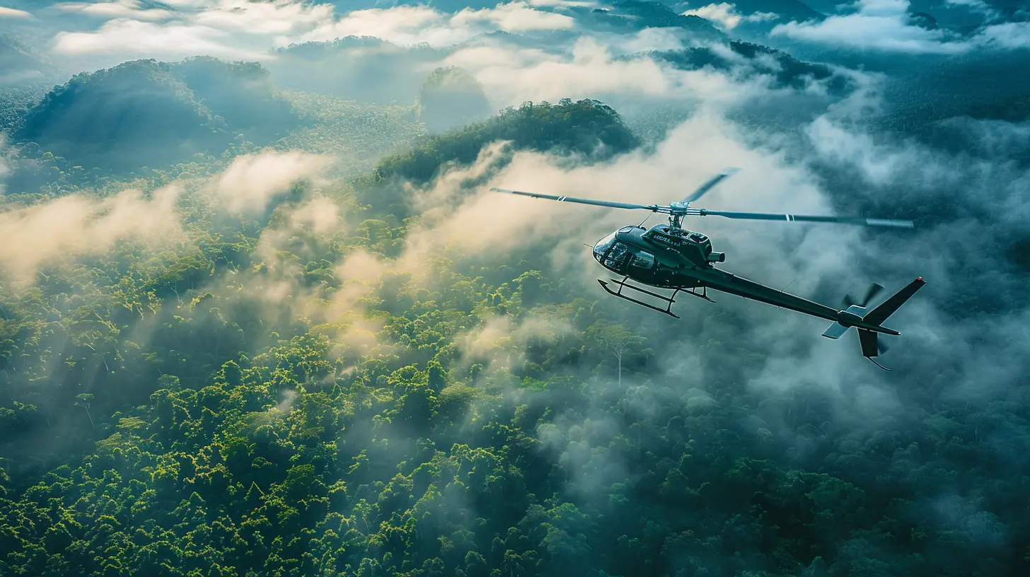 Sky Over the Jungle: Helicopter Tours Above the Canopy