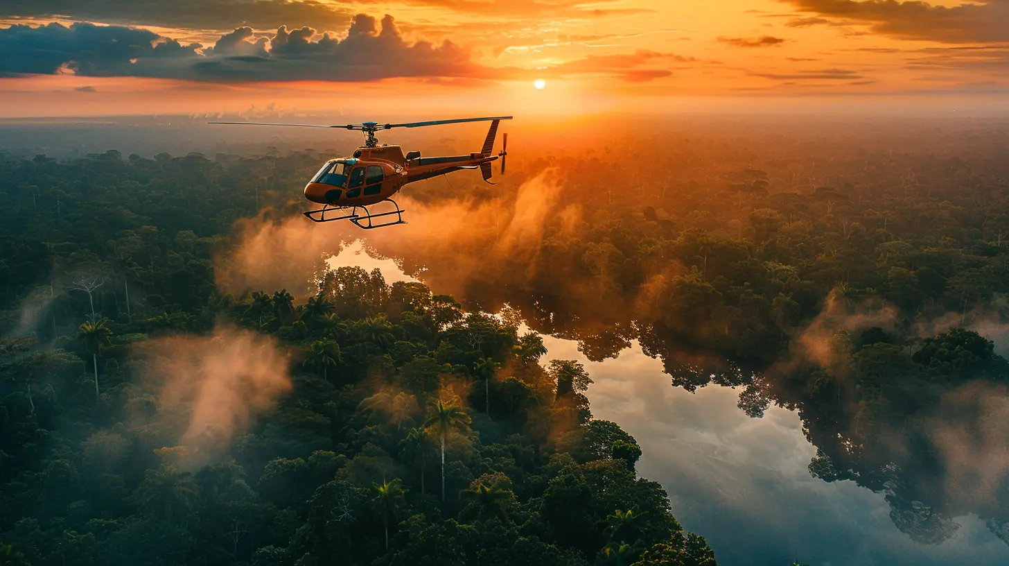 Sky Over the Jungle: Helicopter Tours Above the Canopy