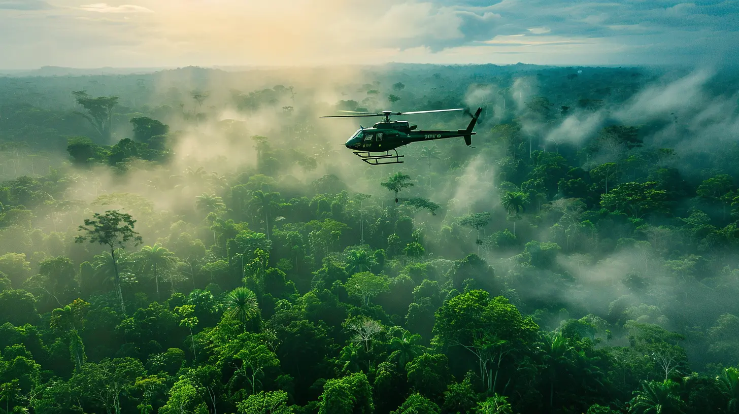 Sky Over the Jungle: Helicopter Tours Above the Canopy